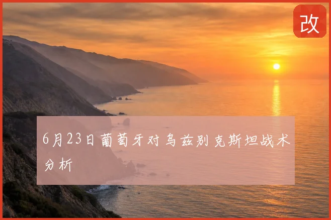 6月23日葡萄牙对乌兹别克斯坦战术分析